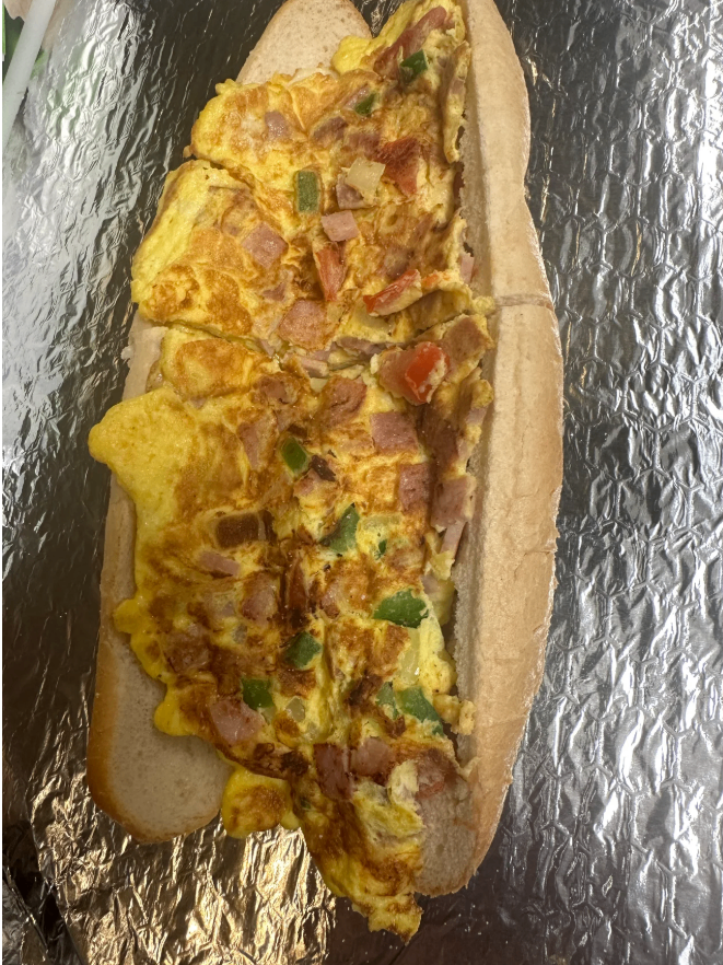 Western Omelette Sandwich